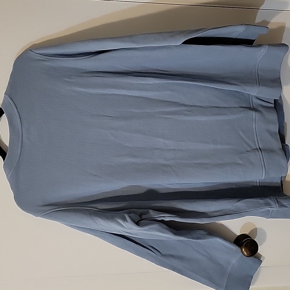 NWT Duluth Trading Co Blue Crewneck Sweater - Picture 3 of 7